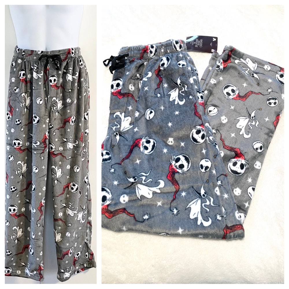 NWT Disney Men’s Jack Skellington Nightmare Before Christmas Pajama Lounge Pants
